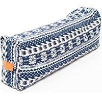 #DoYourYoga Saller paravati Cuadrada Yoga Bolster con Bio de espelta (orgánico-Longitud Aprox. 67 cm &amp- diámetro Aprox…